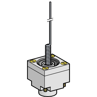 ZCKE066 OsiSense Multi-Directional Limit Switch Head, Top Cat Whisker, For Use With XCKJ Standard Format Limit Switch