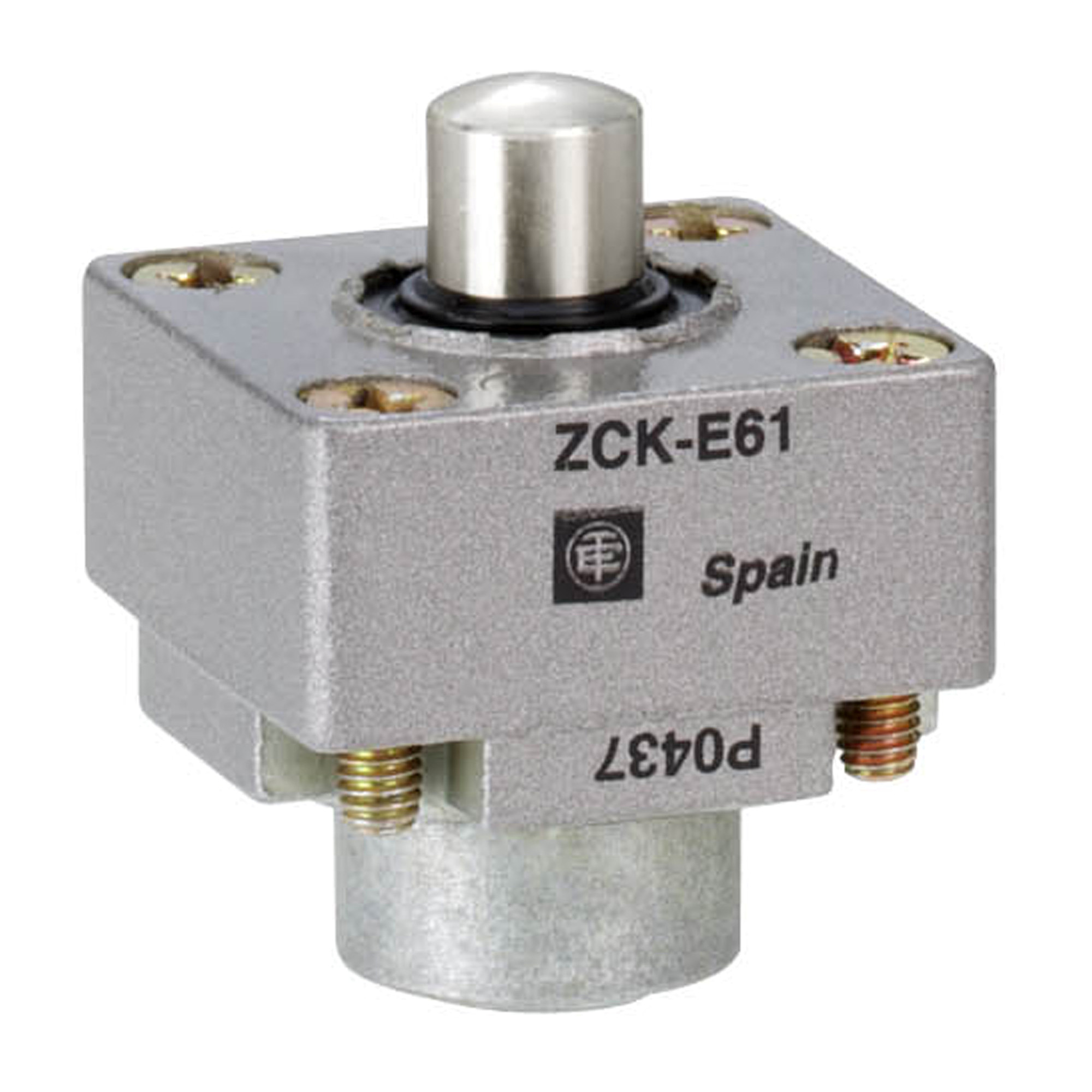 ZCKE63 OsiSwitch Linear Plunger Head Limit Switch, Side Plunger, For Use With XCKJ, ZCKE Series Standard Format Limit Switch