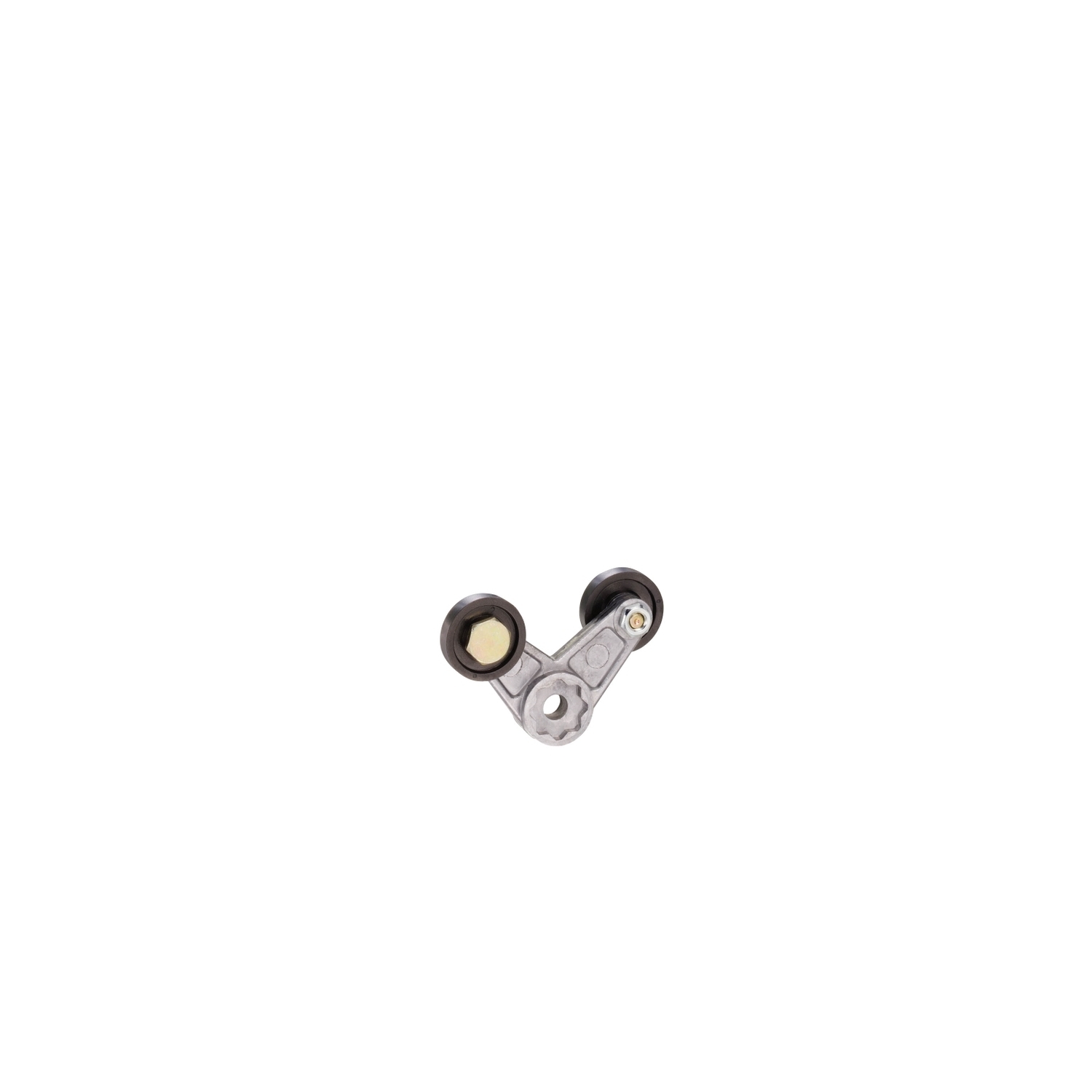 ZCKY61 OsiSense XC 2-Track Folked Stay Put Roller Lever, Thermoplastic Arm