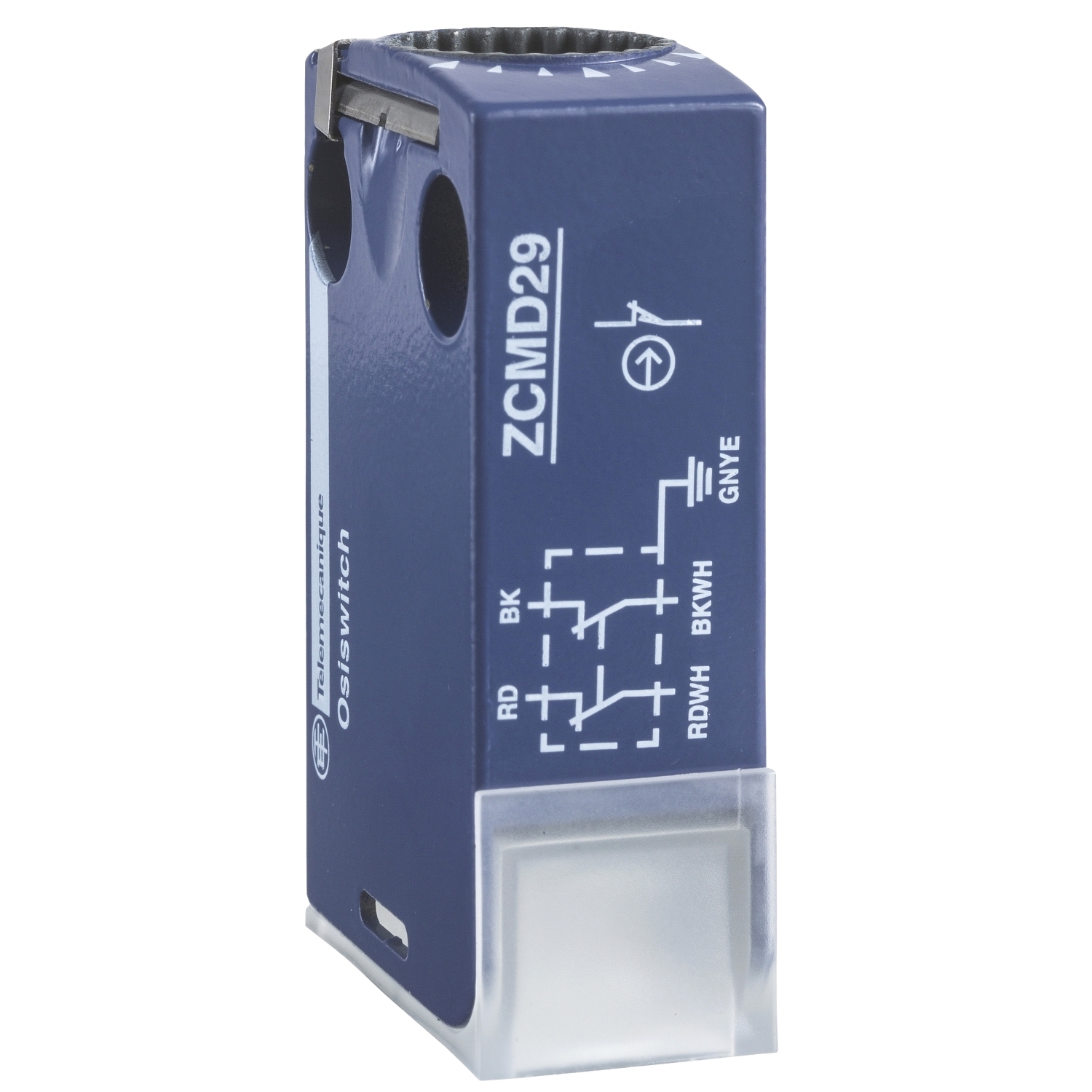 ZCMD21M12 ZCMD 2-Pole Fixed Limit Switch Body, 1CO Contact, For Use With XCMD and ZCMD Series Standard Format Limit Switch, 3 A Contact