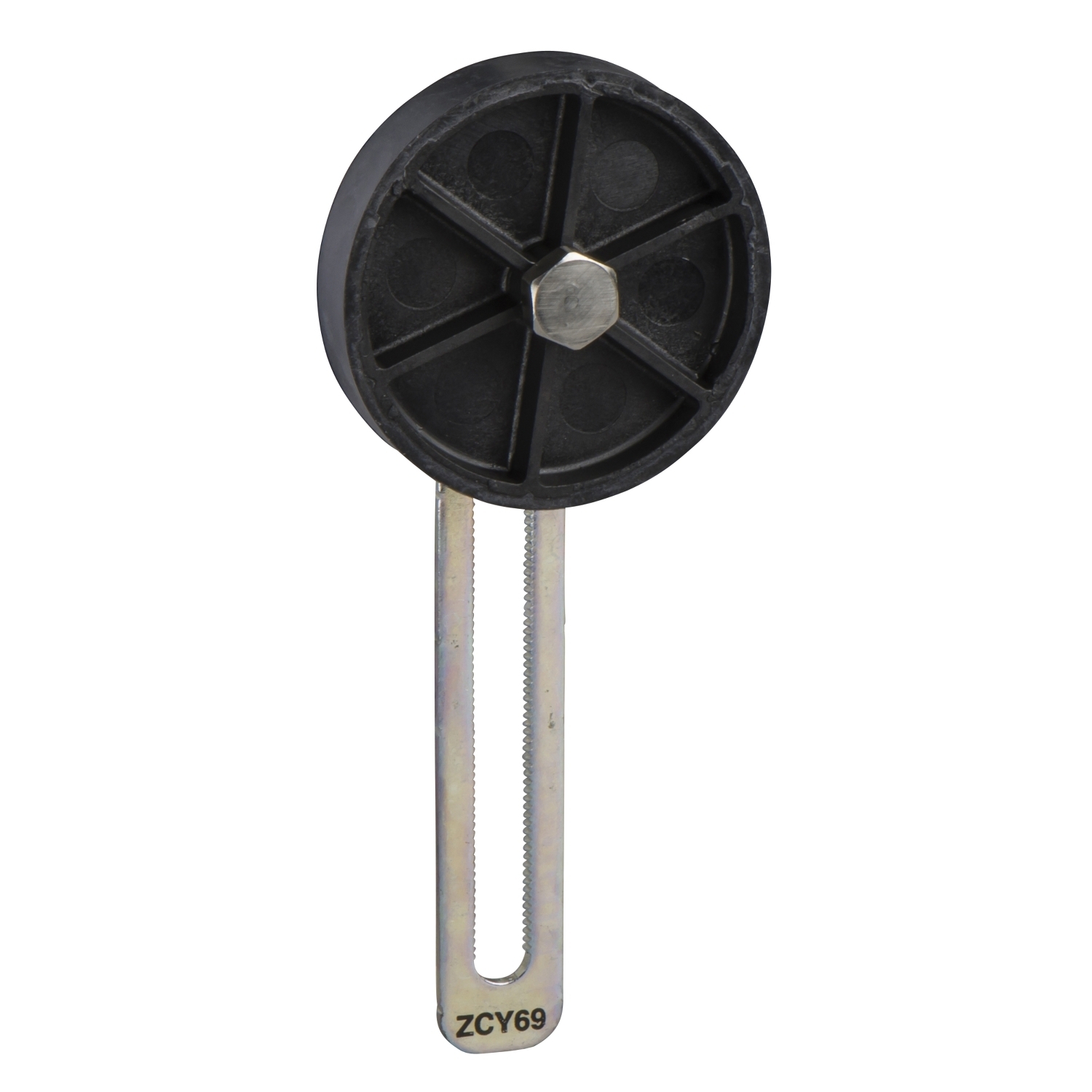 ZCY49 OsiSense Limit Switch Roller Lever, 16 mm W Arm, Thermoplastic Roller