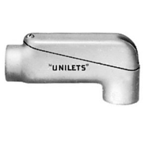 Type LBD Mogul Conduit Body, 3/4 inch, Malleable Iron, Triple-Coat (Zinc Electroplate/Chromate/Epoxy Powder Coat)
