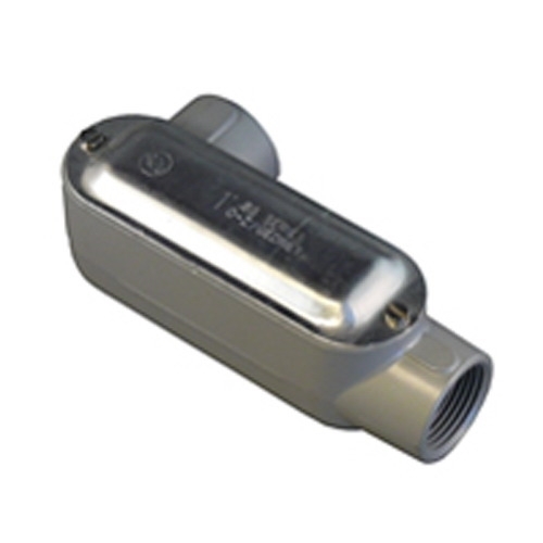 Type LL Conduit Body with Cover & Gasket, 2 inch, Pressure Cast Aluminum, Epoxy Powder Coated