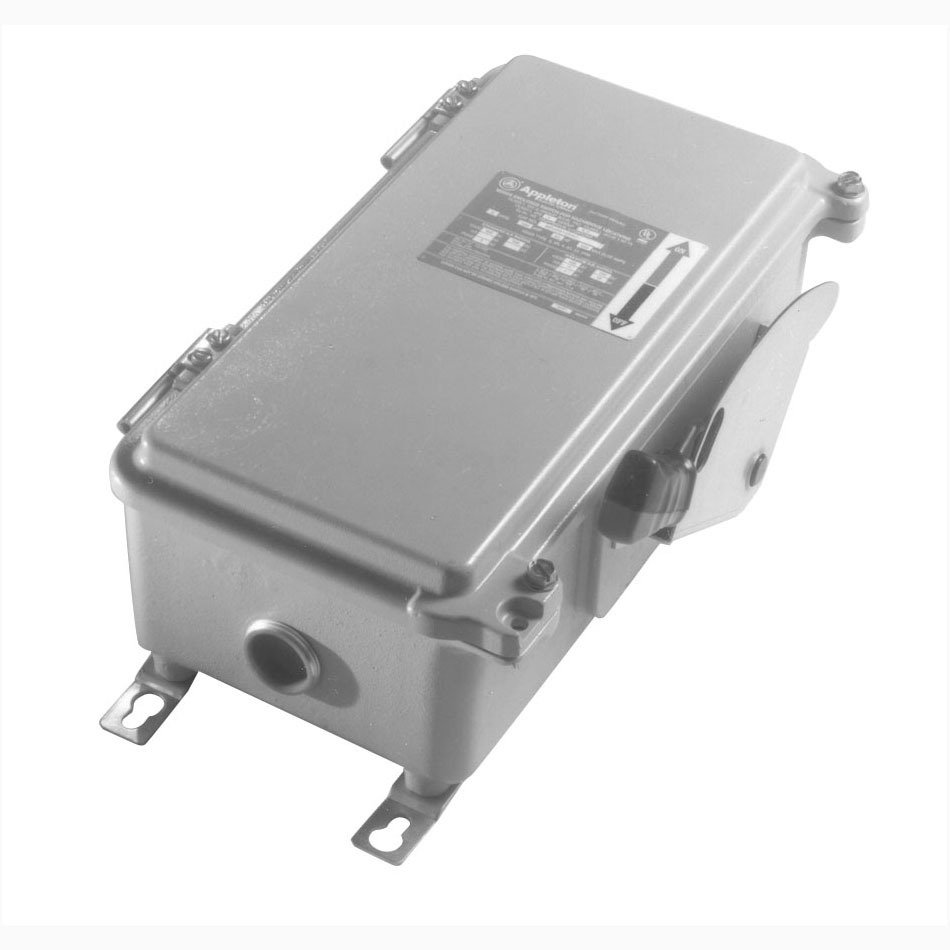 MD2DS Series Factory Sealed Fusible Disconnect Switch; 600 Volt AC, 60 Amp, 22 Kilo-Amp Interrupt