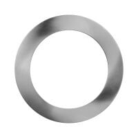 DLE6-TR-NK Round Trim Ring, For Use With DLE6 Series Downlight, 6 in Dia, Stamped Steel