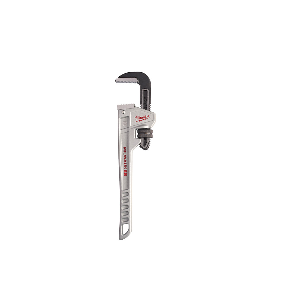 48-22-7212 Overbite Jaw Pipe Wrench, 12 in OAL, Hook Jaw, Aluminum Handle