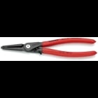 Internal Precision Snap Ring Pliers-Limiter, 9 in., Non-slip plastic, 3/32 in. Tips