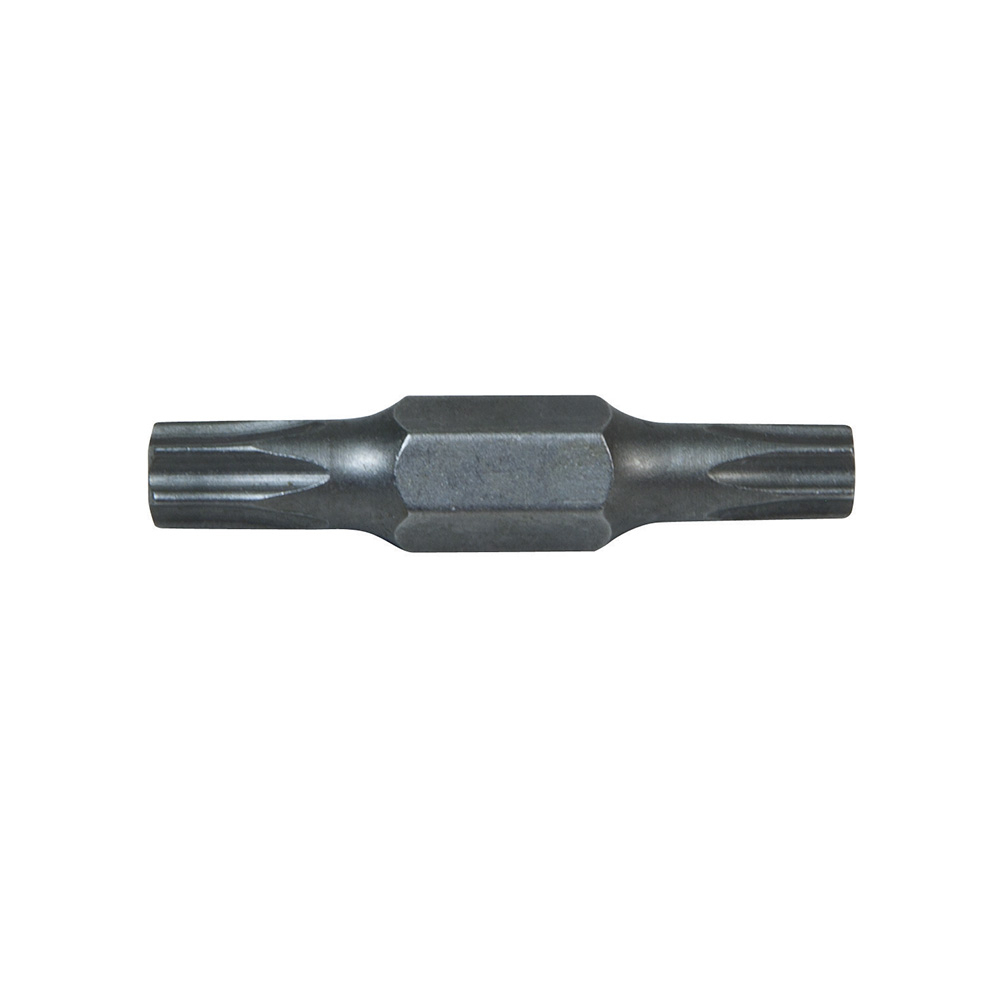 32543 Tamperproof Screwdriver Bit, TT25/TT27 Torx Point, 1 in OAL, Steel