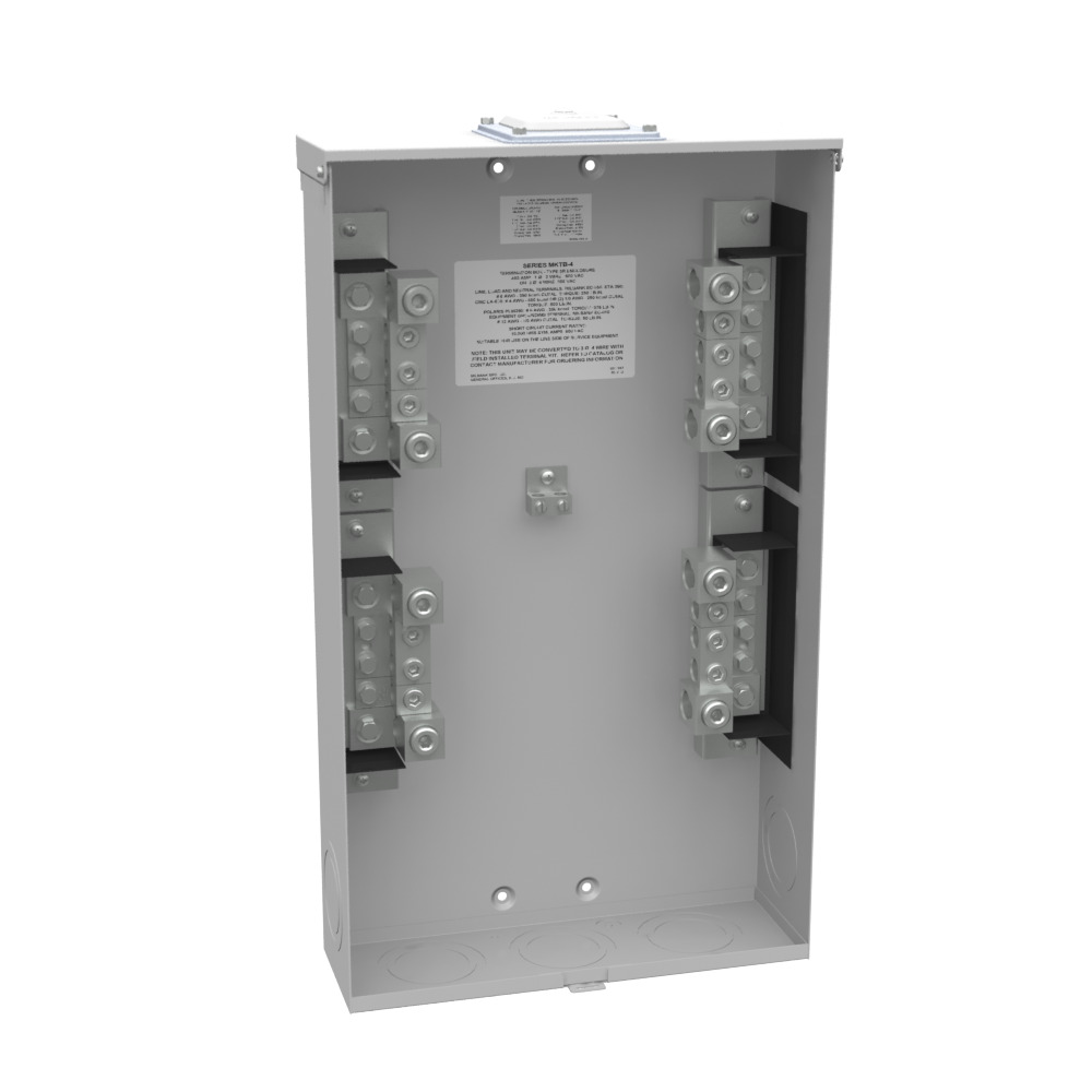 400 AMP 3PH 600 VOLT 16IN-27IN-5IN PNTD STL LIFT OFF FRONT HSP 5 LUGS PER LND 10K SCCR