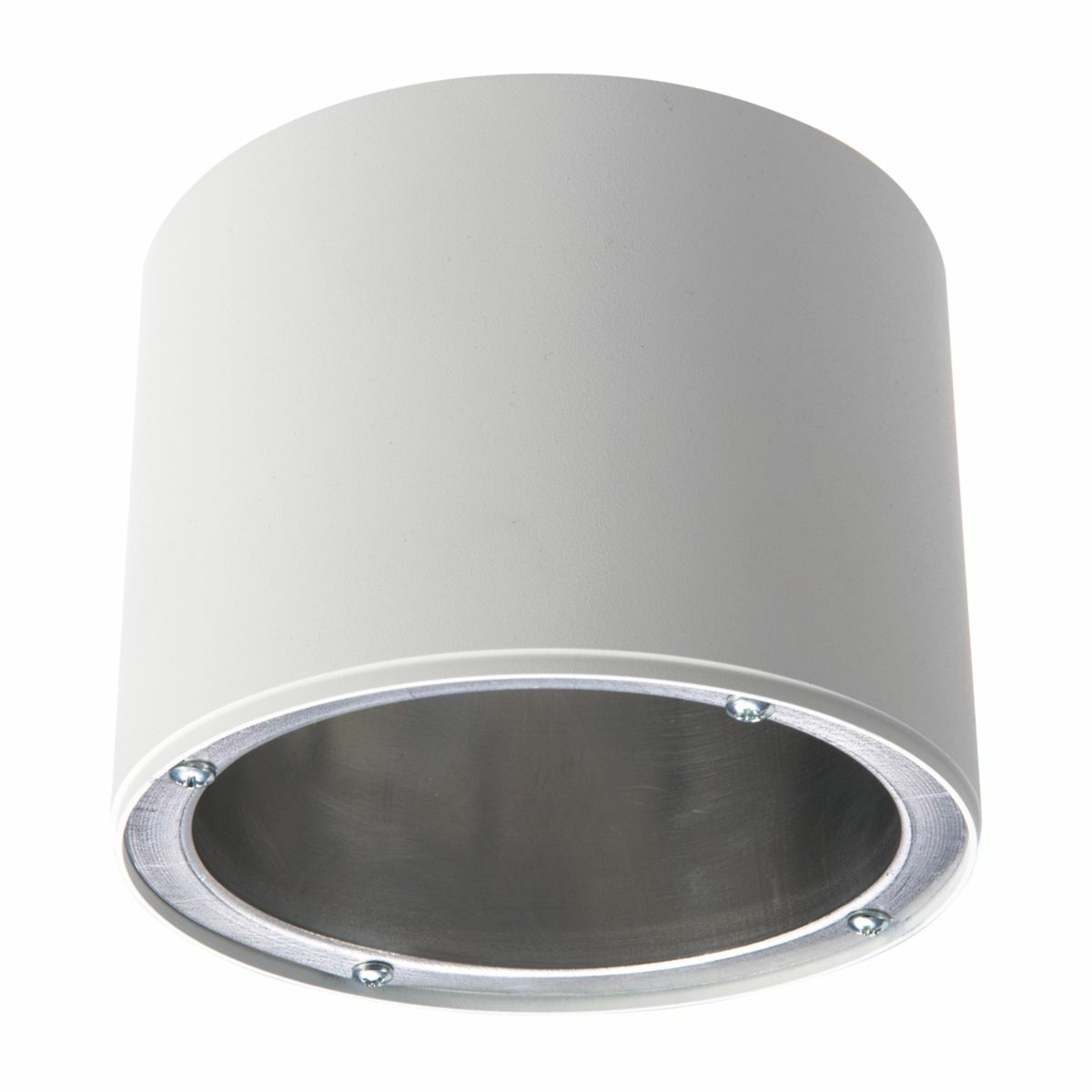 HS4RMW Halo Round Surface Mount Housing, For Use With ML4 LED Module and Round Trim, 120 to 277 V, Aluminum, Matte White