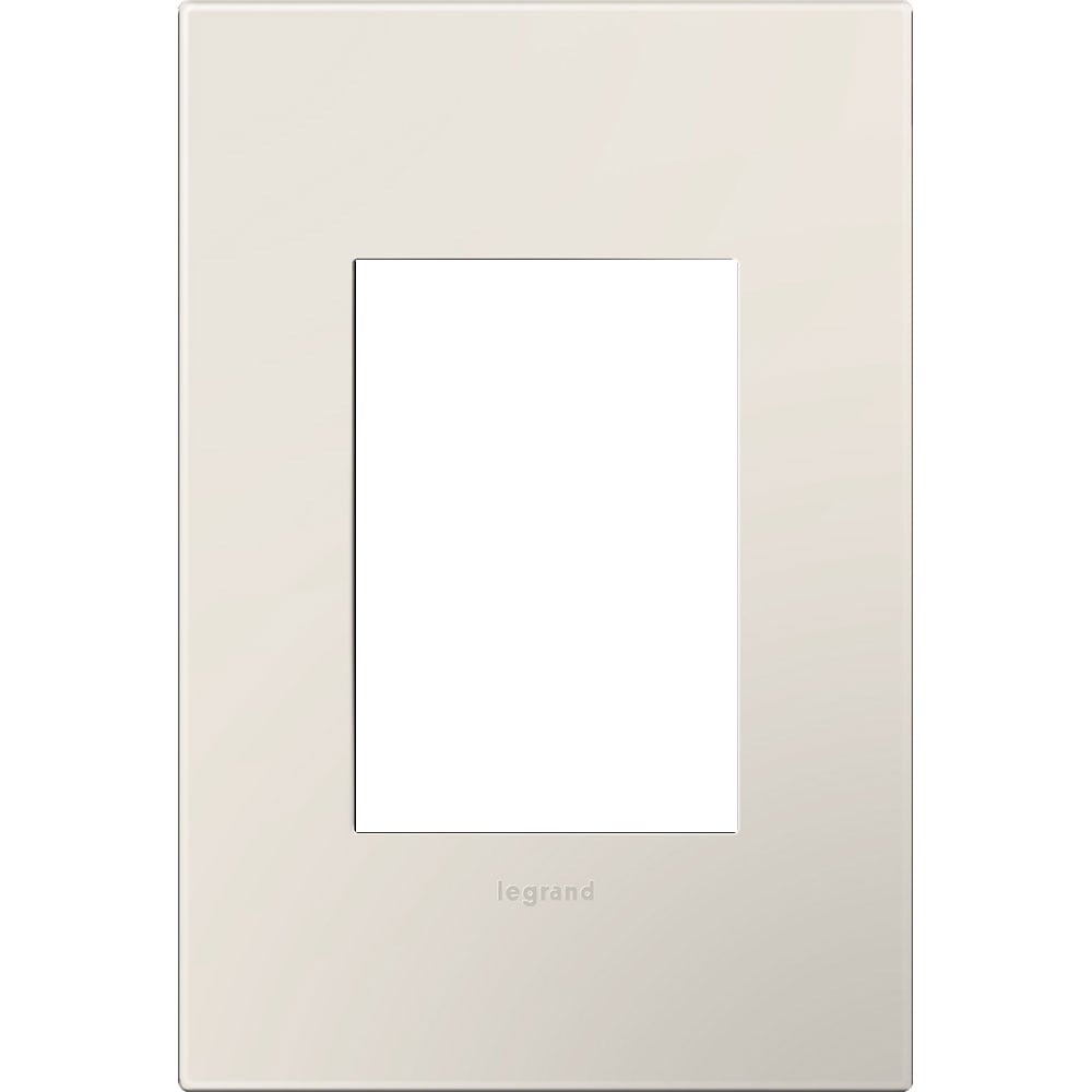 AWP1G3LA4 Adorne Designer Wall Plate, 1 Gangs, 3.45 in W x 5.13 in H, Plastic