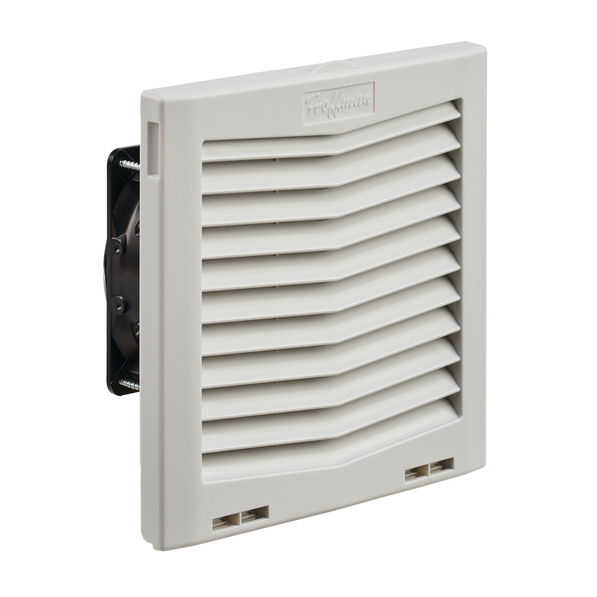 HF0924514 MCLF Filter Fan, 24 V DC, 0.35 A, 8.4 W, 33 cfm, NEMA 12/IP55 Enclosure