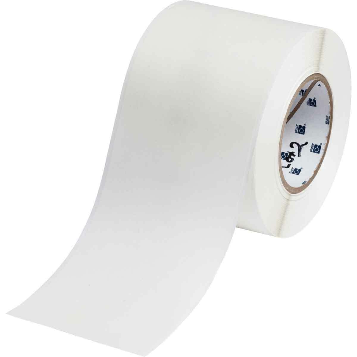 THT-4000-403-WT Dissolvable Paper Label, 300 ft L x 4 in W, White, B-403 Coated Paper