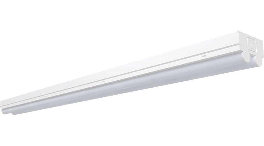STRP440-850U/E2 Strip Light Fixture With Surface Mounting Hardware and Emergency Battery Backup, LED Lamp, 39.5 W Fixture, 120/208/240/277 V AC