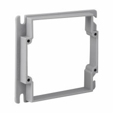 TP1023 Electric Box Device Cover, 4 in Dia, PVC