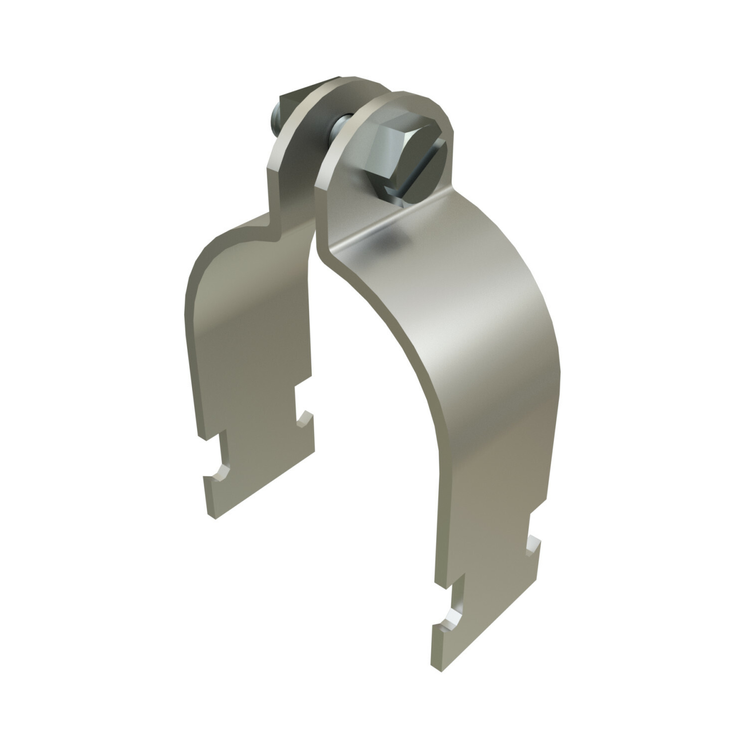 UNISTRUT PIPE CLAMP, 1", 1-1/4"x 2-11/16"x 1.49", SS