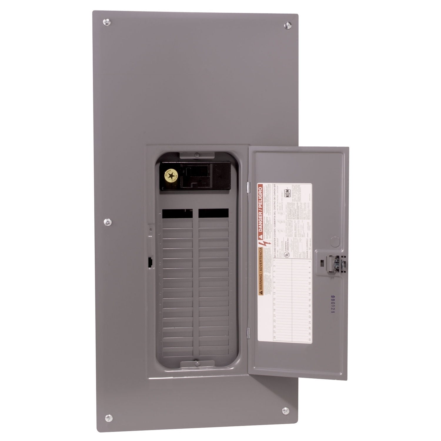 QO13040M200C 1-Phase Convertible Main Breaker Loadcenter With Combination Flush/Surface Cover, 120/240 VAC, 200 A, 22 kA Interrupt
