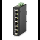 I-100 4 Port Industrial Fast Ethernet PoE+ Switch with 2 Fast Ethernet Ports