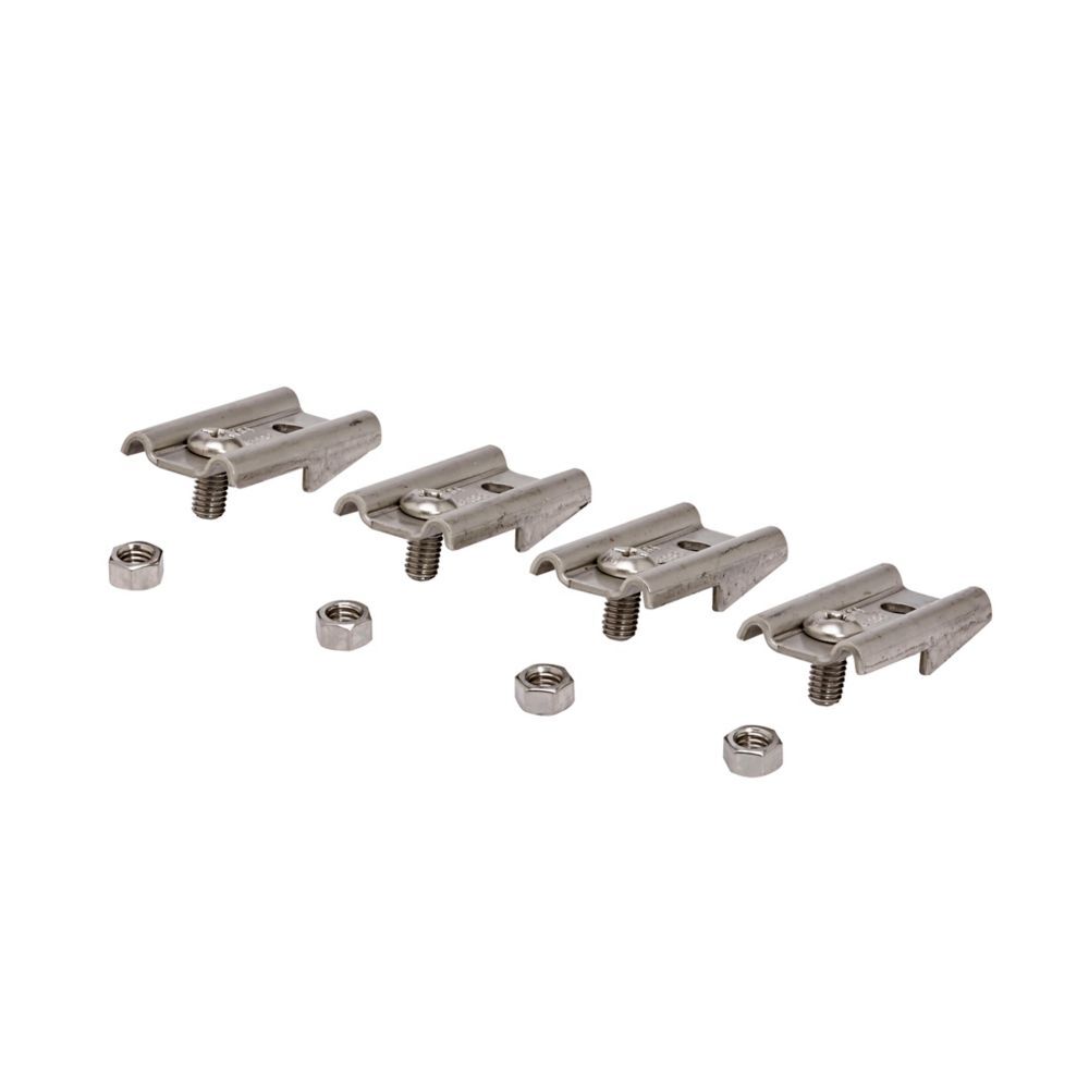 WMKSS6 Self-Contained Mounting Foot Kit, For Use With NEMA 4X Enclosure, 316 Stainless Steel