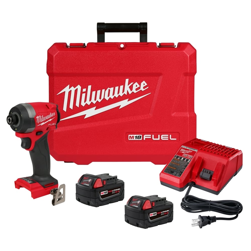 2953-22 M18 Brushless Compact Impact Driver, 1/4 in Drive Hex Drive, 0 to 4300 ipm, 2000 in-lb Torque Rating, 18 V