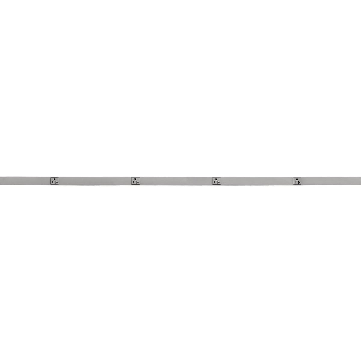 HBL24GB618GY Fully Insulated Pre-Wired Standard Metallic Raceway, 6 ft L x 1-1/2 in W x 1 in H, Steel