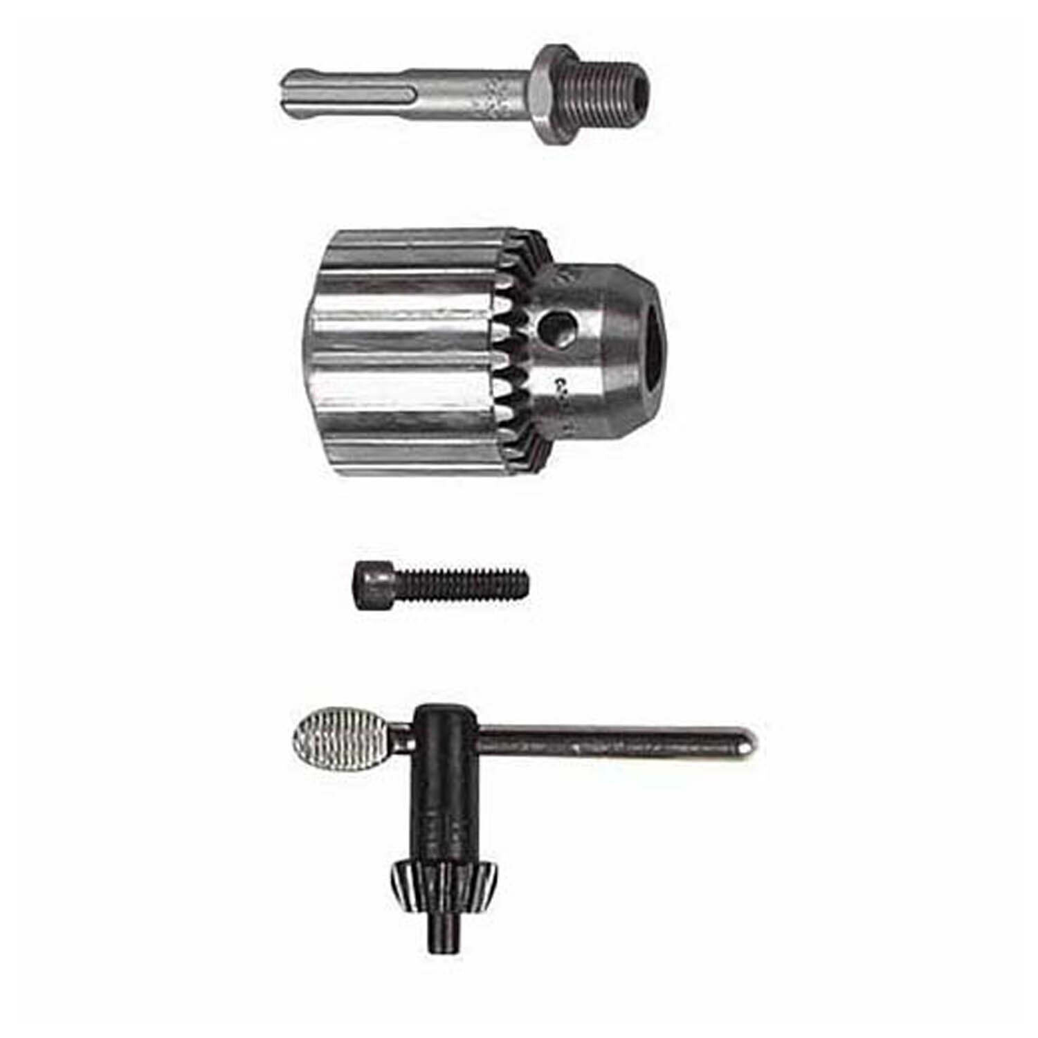 48-66-1370 SDS/Chuck Adapter Kit, For Use With SDS Max Rotary Hammers, Steel, Silver