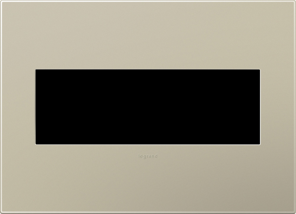 AWP3GTM4 Adorne Designer Wall Plate, 3 Gangs, 7.06 in W x 5.13 in H, Plastic
