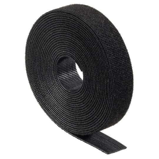 FOR180-50-0 Ty-Rap Rolled Cable Tie, 180 in L x 3/4 in W x 1/16 in THK, Nylon/Polyethylene, Black