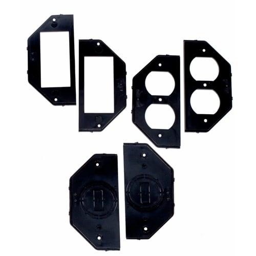 WP217 Flexi-Guard Weatherproof Cover Insert, 2-1/4 in L x 6-1/2 in W x 6-1/2 in H, For Use With Receptacle, Polycarbonate