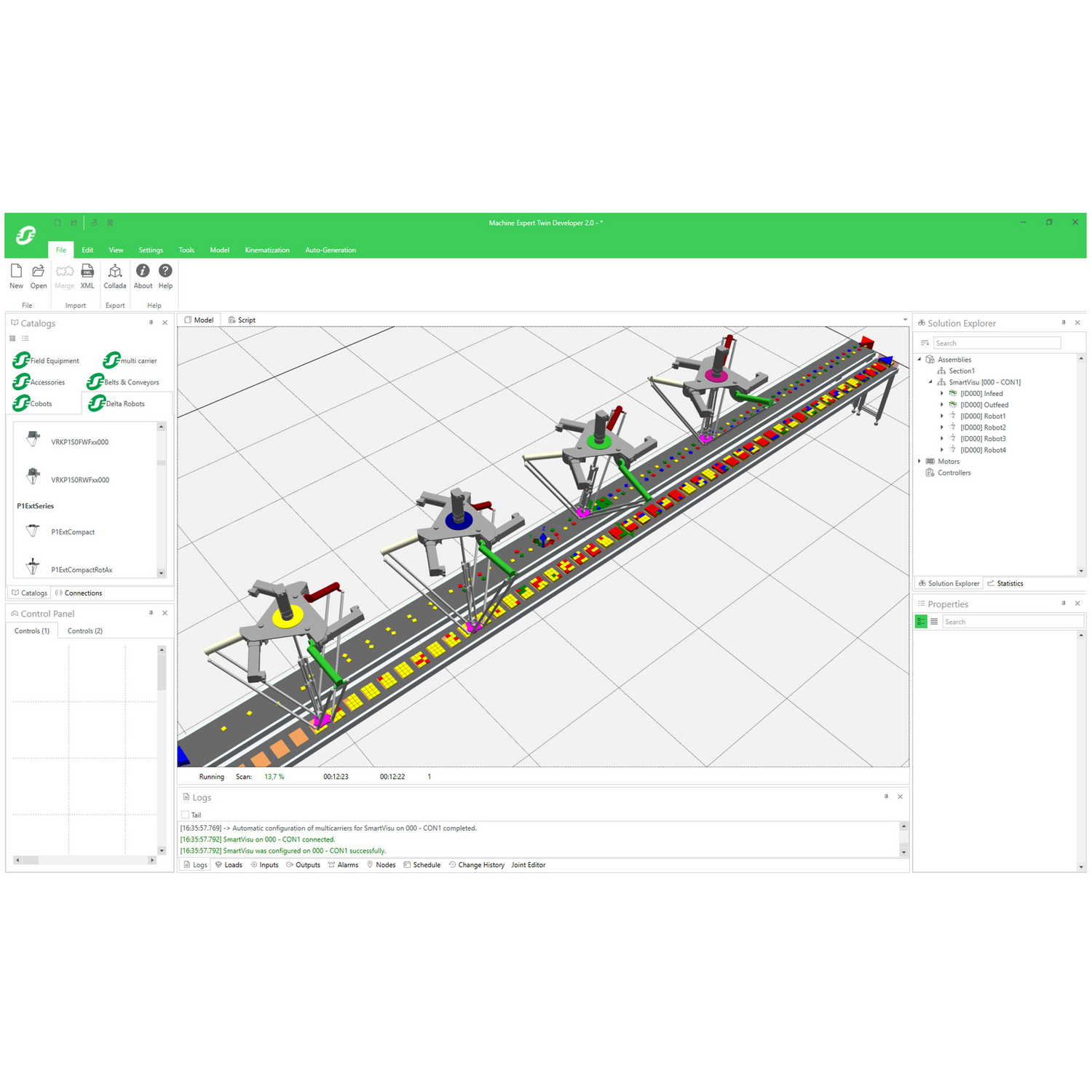 ESETDSCZMTXAZZ Automatic Software, Ecostruxure Machine Expert Twin Product, 1 Year Duration