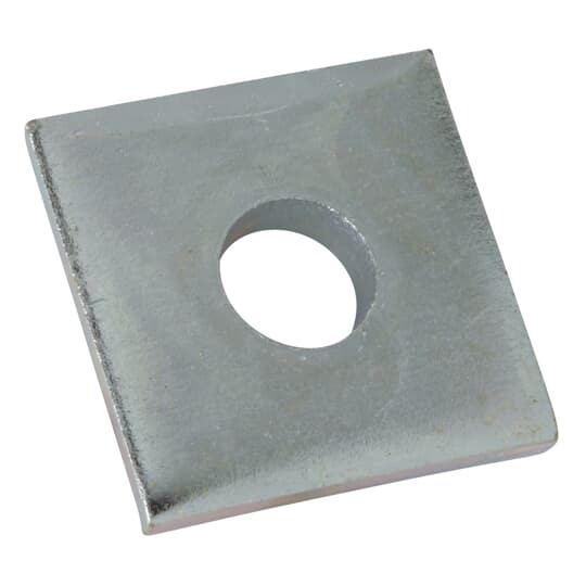 AB241-1/4EG Superstrut 200 Square Washer, 1/4 in Nominal, 1/8 in THK, Steel