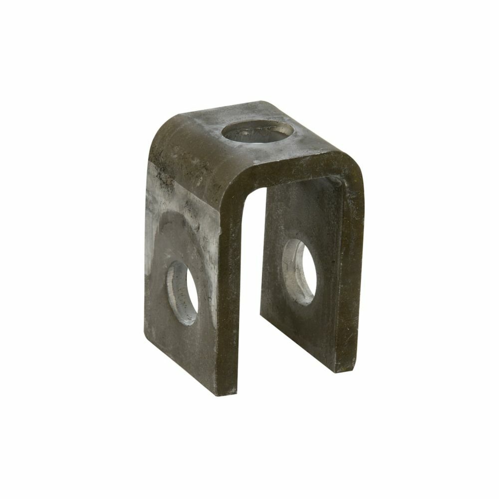 B3083WO-1/2ZN Welded Beam Attachment, For Use With 1/2-13 Rod, 11/16 in Dia Hole, Steel, Zinc Plated, Domestic