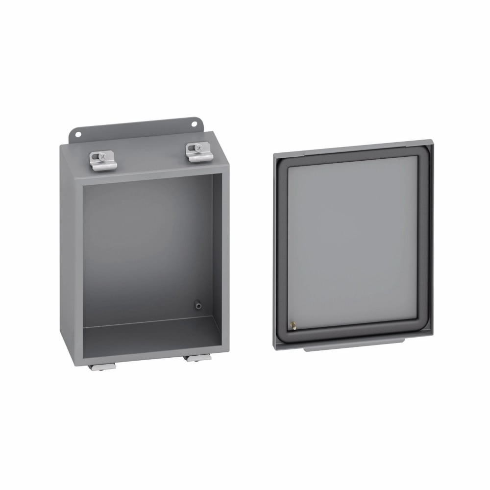 443-4LC JIC Enclosure, 4 in W x 3 in D x 4 in H, NEMA 4 NEMA Rating, Carbon Steel