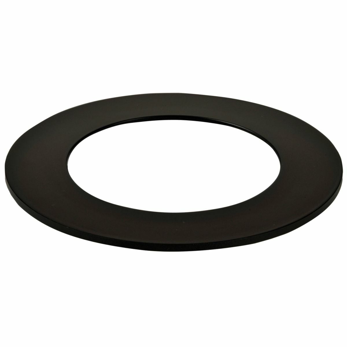 TRM400BK Halo Circular Thin Profile Designer Trim Ring, For Use With TRM400 H4 and TL4 4 in LED Round Recessed Trim, Ceiling Mount, Metal, Black