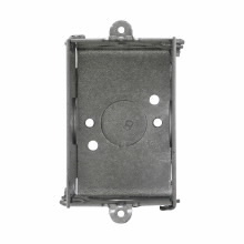 TP674 Thepitt Deep Welded Switch Box, Steel, 14 cu-in Capacity, 1 Gang, 3 Knockouts, 2 in W x 2-3/4 in D x 3 in H