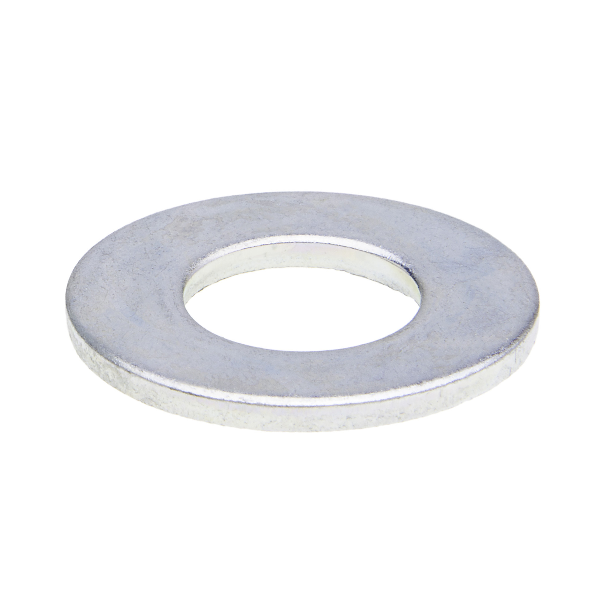 JSW75D Metallics SAE Flat Washer, 3/8 in Nominal, 0.391 in ID x 7/8 in OD, 0.05 in THK, Steel