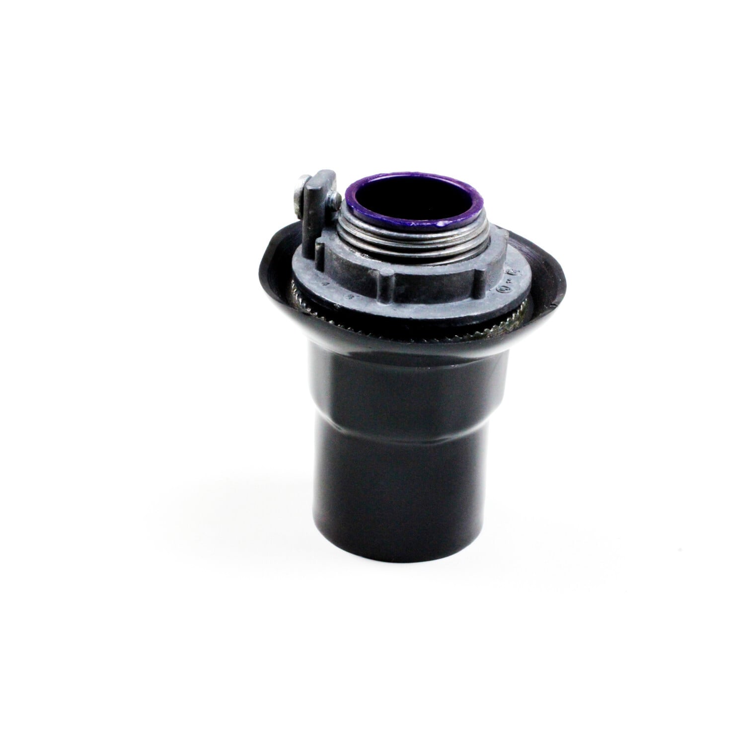 PV2000STG6 STG Knockout Conduit Hub With Ground, 2 in, For Use With Rigid Conduits, Steel, Galvanized/PVC Coated