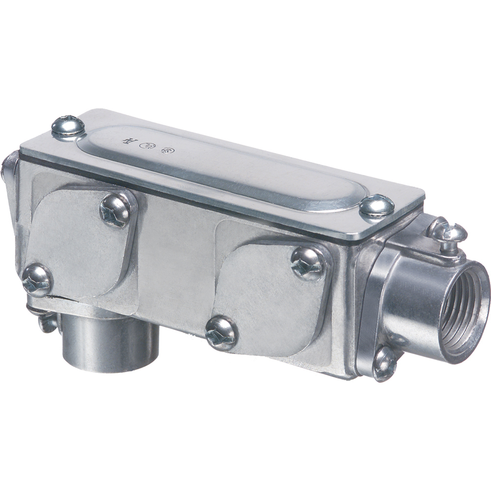 931 AnyBODY 5-in-1 Conduit Body With Cover, Gasket, LB Body, 3/4 in Hub, 7.8 cu-in Capacity, Copper Free Die Cast Aluminum
