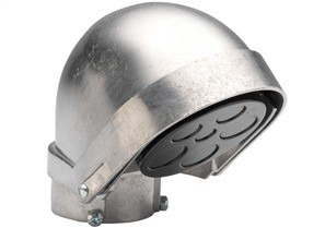 1258-S Bridgeport 2-Screw Set Screw Service Entrance Cap, 3 in, (7) 1-3/4 in, 1-1/8 in Hole, For Use With IMC/Rigid Conduit, Aluminum