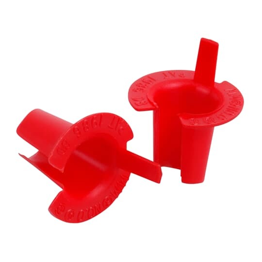 390 T&B Anti-Short Colorized Conduit Bushing, 14 to 2 AWG AC Cable, Plastic
