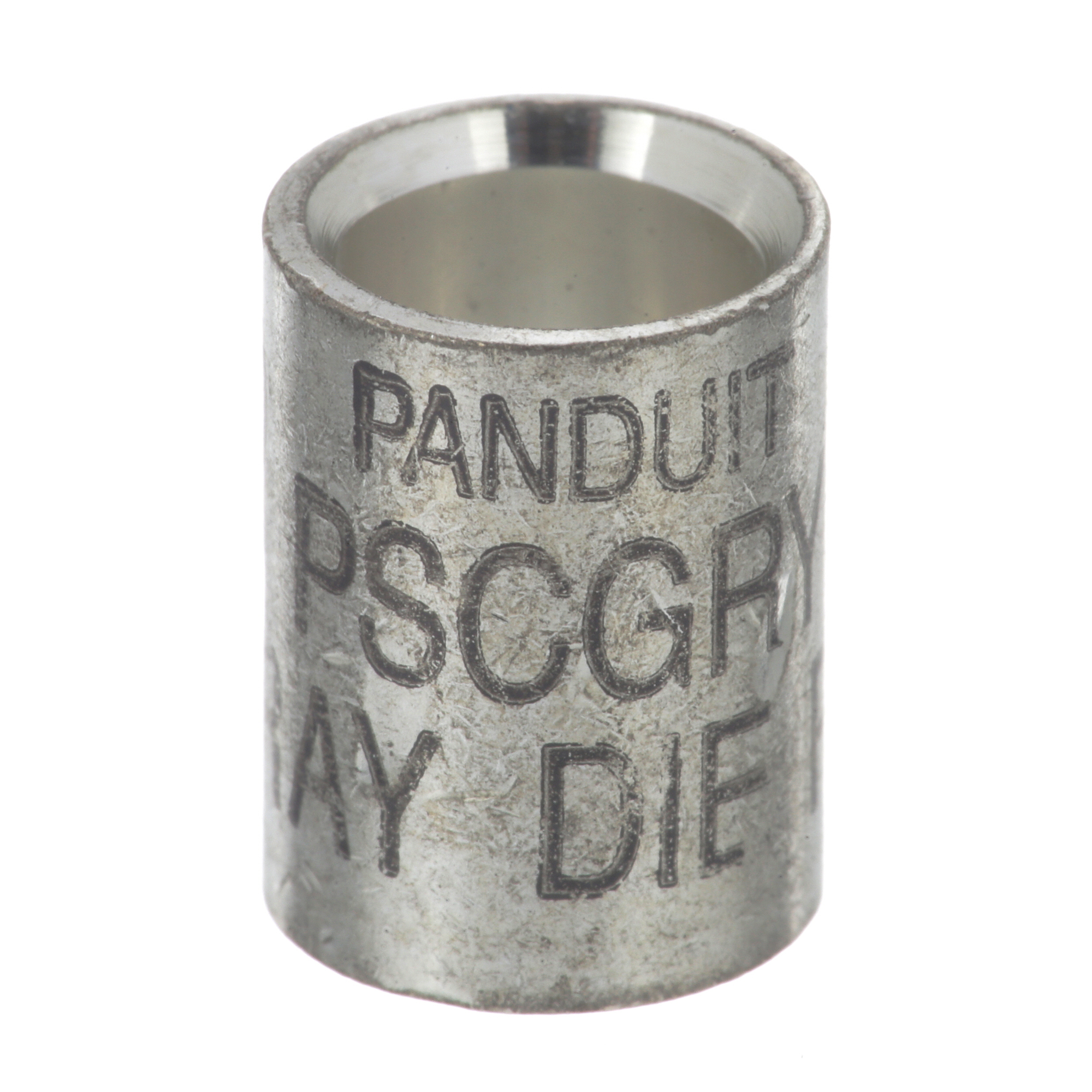 PSCGRY-L Pan-Term Parallel Splice, 14 to 4 AWG Copper/Stranded Conductor, 0.38 in OD Barrel, 1/2 in L, Copper