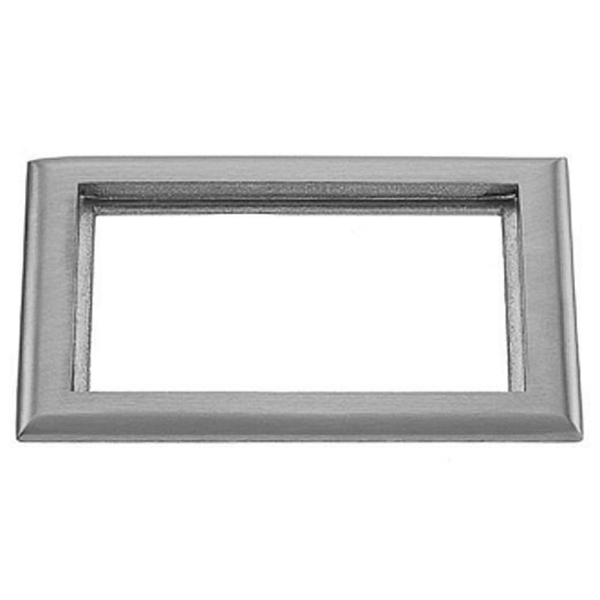 SA3084 1/2/3-Gang Machined Standard Tapered Carpet Flange, 8.13 in L, Metallic
