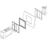 PMK50000 Panel Mount Adapter Kit, For Use With 1/4 to 1/8 in DIN Unit, Steel, Black Oxide