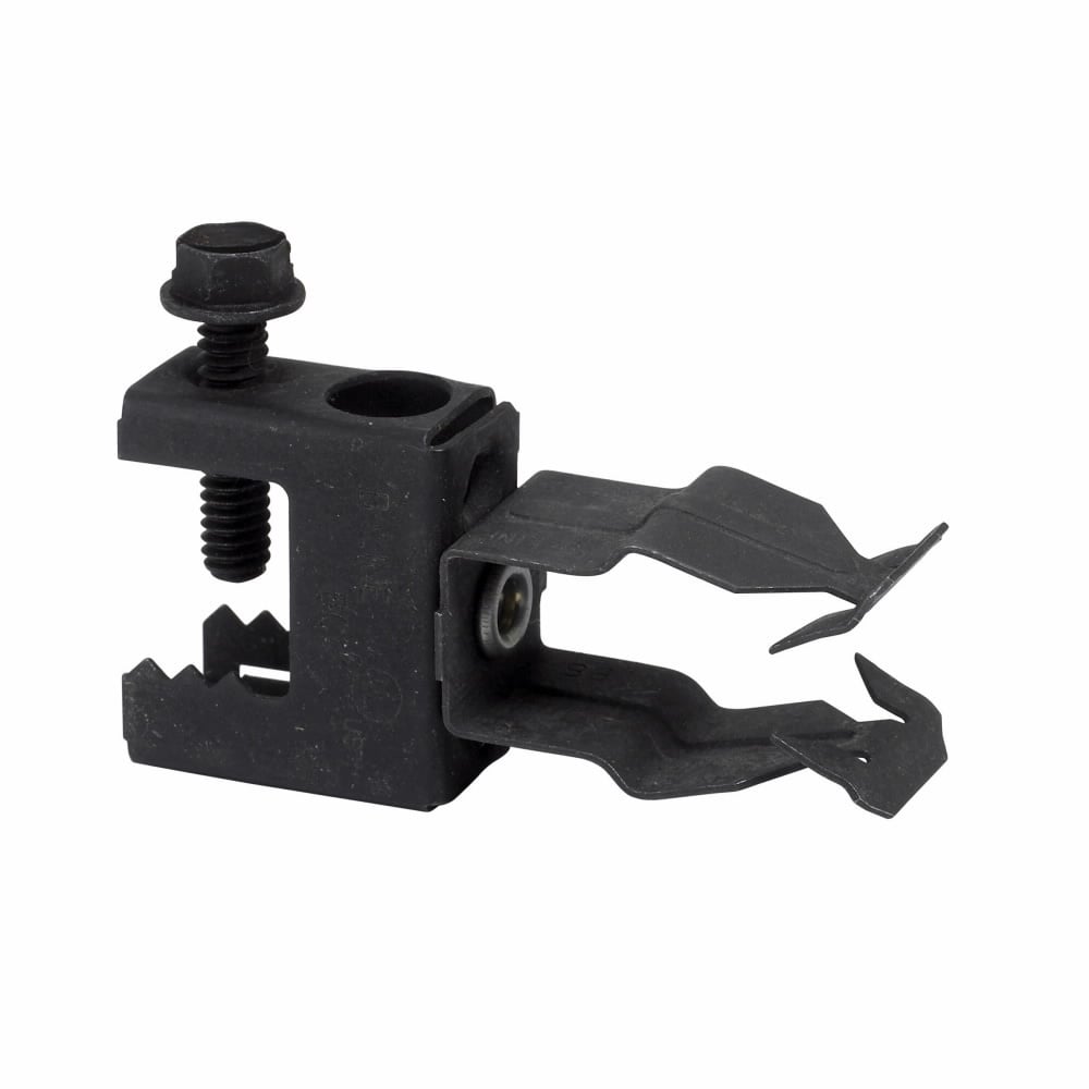 BP-12-C1 Push Style Conduit to Beam Fastener With 13 in Anchor Strap, 3/4 in, 1/2 in Conduit, 1/2 in THK Flange, 25 lb Load, High Carbon Steel, Zinc Phosphate