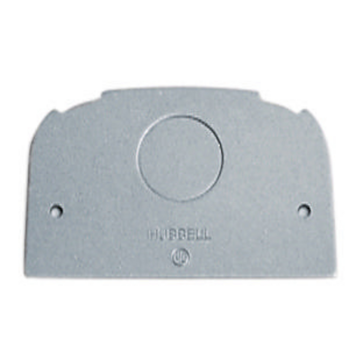 SS309SF Lo-Con Non-Insulated Standard Sized Faceplate, 1 Gangs, Aluminum