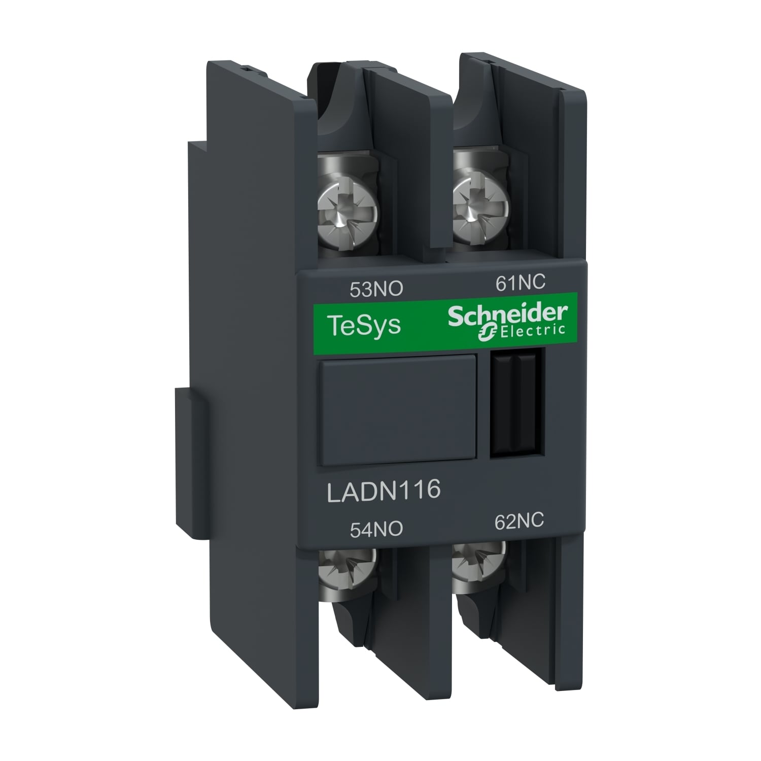 LADN116 TeSys Instantaneous Auxiliary Contact Block, 690 V AC, 10 A, 1NO-1NC Contacts