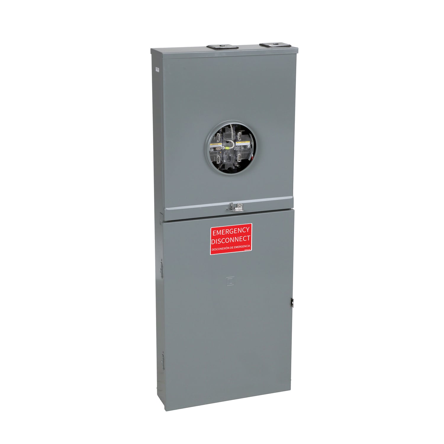 RC3040M200SL All-in-one, Homeline, CSED, Ringless Socket, 200 Amp, Surface, 30 Spaces, 40 Circuits, 22 kA SCCR, OH, UG, Lever Bypass
