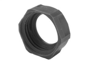 324-B Bridgeport Conduit Bushing, 1-1/4 in Trade, Plastic, Plain
