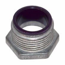 1052DC Insulated Conduit Bushed Nipple, 1 in, For Use With Rigid/IMC Conduit, Die Cast Zinc