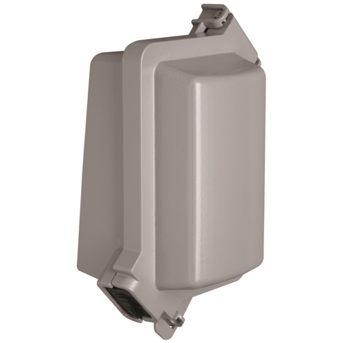 WIUCAST1 1-Gang Cast While-In-Use Cover, Gray